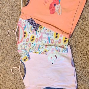 3 pairs of girls 5t pj's